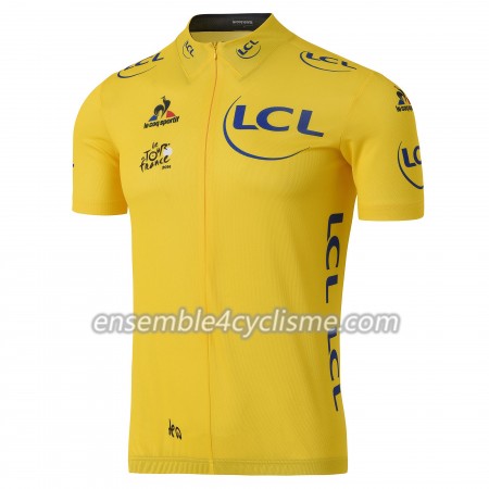 Maillot Cyclisme Jaune 2016 Tour De France